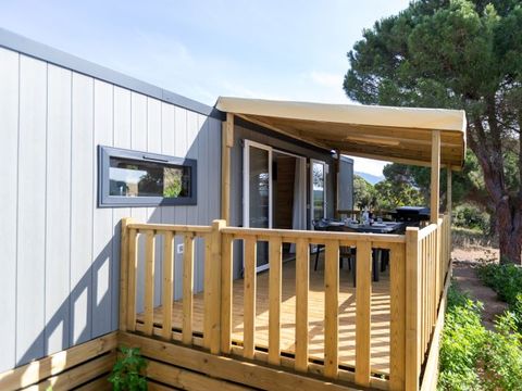 MOBILHOME 6 personnes -  Big Bahia - 2 chambres + climatisation + TV