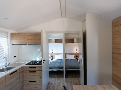 MOBILHOME 6 personnes -  California- 3 chambres + Climatisation + TV