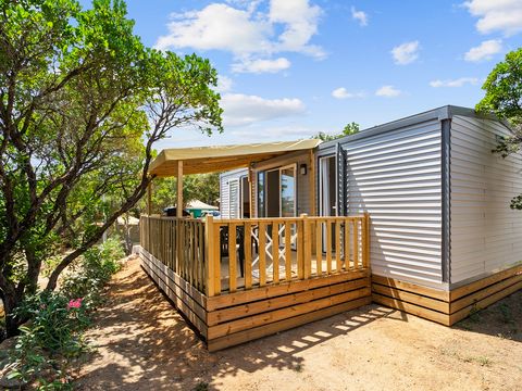 MOBILHOME 4 personnes -  Key West - 2 chambres - 2 salles de bains + TV + Spa