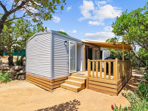 MOBILHOME 4 personnes -  Key West - 2 chambres - 2 salles de bains + TV + Spa