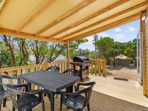 MOBILHOME 4 personnes -  Key West - 2 chambres - 2 salles de bains + TV + Spa