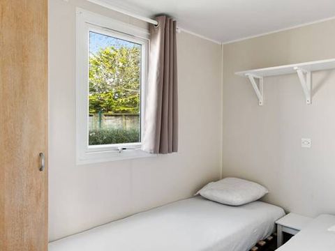 MOBILHOME 6 personnes - Comfort | 3 Ch. | 6 Pers. | Terrasse surélevée | Clim.