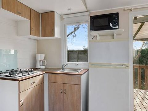 MOBILHOME 6 personnes - Comfort | 3 Ch. | 6 Pers. | Terrasse surélevée | Clim.
