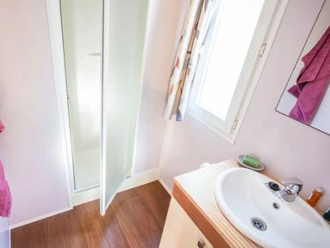 MOBILHOME 6 personnes - Classic | 2 Ch. | 4/6 Pers. | Terrasse surélevée | Clim.