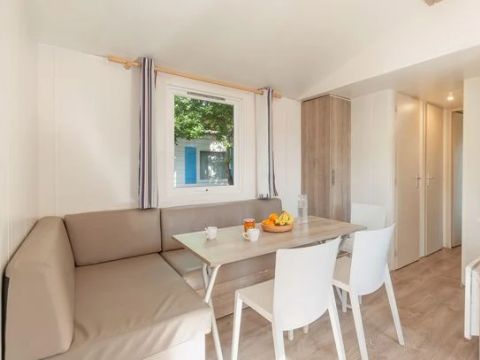 MOBILHOME 6 personnes - Comfort | 3 Ch. | 6 Pers. | Terrasse simple | Clim.