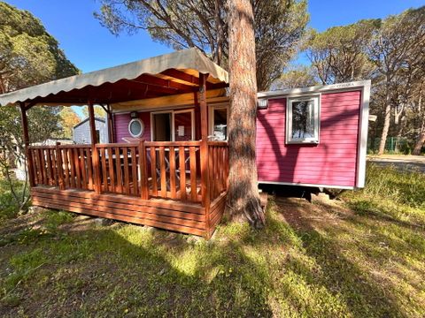 MOBILHOME 4 personnes - Comfort | 2 Ch. | 4 Pers. | Terrasse surélevée non couverte | Clim.