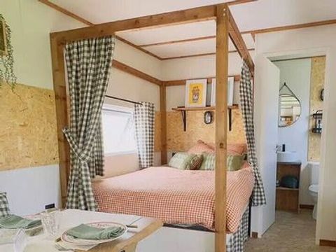 Tiny house 4 personnes - Tiny House | 2 Ch. | 4 Pers. | Terrasse surélevée | 1 SDB | Clim.
