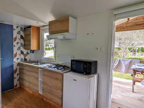 MOBILHOME 5 personnes - STYLE CHALET