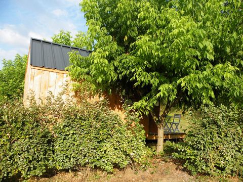 BUNGALOW 2 personnes - Cabane Roulotte 10 m² avec terrasse