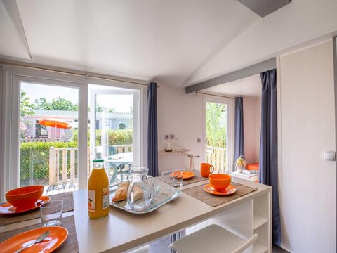 MOBILHOME 6 personnes - Bois - Climatisé