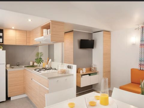 MOBILHOME 6 personnes - SUPER PREMIUM 3 CH / 2 SDE - CLIMATISE