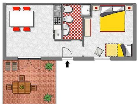 VILLA 3 personnes - BILOCALE