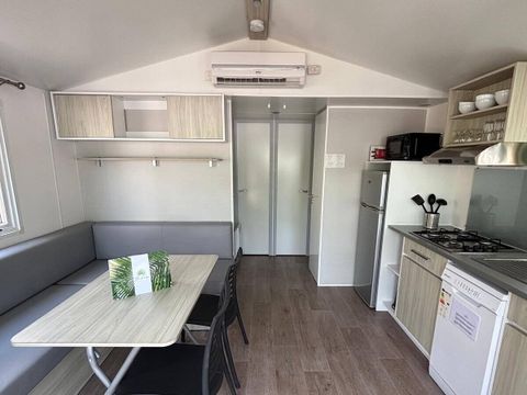 MOBILHOME 4 personnes - Premium | 2 Ch. | 4 Pers. | Petite Terrasse | Clim.