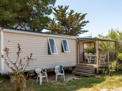MOBILHOME 4 personnes - Comfort | 2 Ch. | 4 Pers. | Terrasse simple | Clim.
