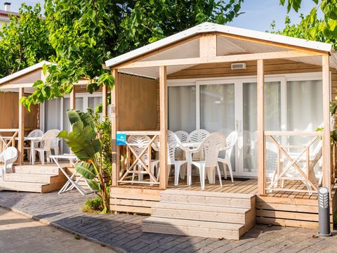 Mobilhome 4 personnes - Comfort XL | 2 Ch. | 4 Pers. | Terrasse surélevée | Clim.