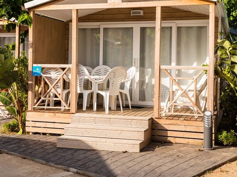Mobilhome 6 personnes - Comfort | 3 Ch. | 6 Pers. | Terrasse simple | Clim.