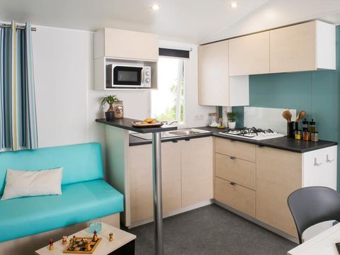 Mobilhome 6/7 personnes - Family Plus 32m² - Climatisé