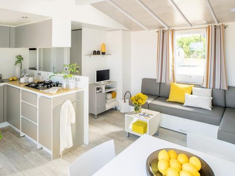 MOBILHOME 7 personnes - Family XL 40 m² - climatisé 6/7 pers