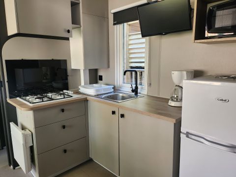 MOBILHOME 5 personnes - Cottage CLIM 28m² climatisé 4/5 pers