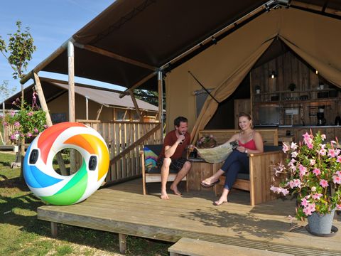 TENTE TOILE ET BOIS 5 personnes - SAFARI