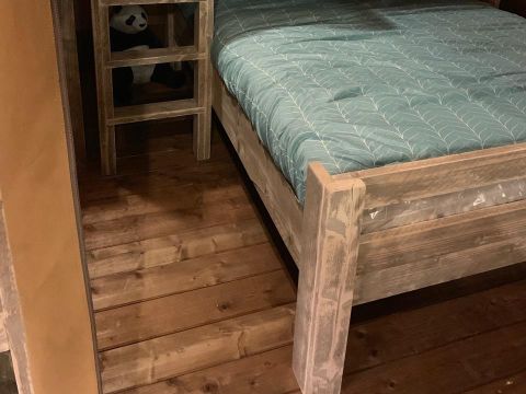 TENTE TOILE ET BOIS 5 personnes - KALAHARI sans sanitaires