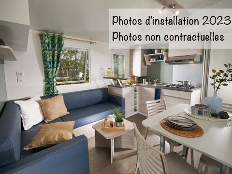MOBILHOME 6 personnes - New Espace 33m² Clim TV