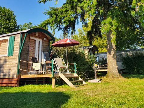 HÉBERGEMENT INSOLITE 4 personnes - Ciela Roulotte - 1 chambre - Salle de bain