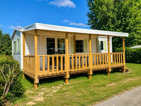 MOBILHOME 4 personnes - Mobil-Home Confort+ 2 ch. - Terrasse couverte - 30 m2