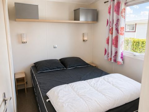 MOBILHOME 2 personnes - Privilège 1 ch. - Terrasse non couverte - 21 m2