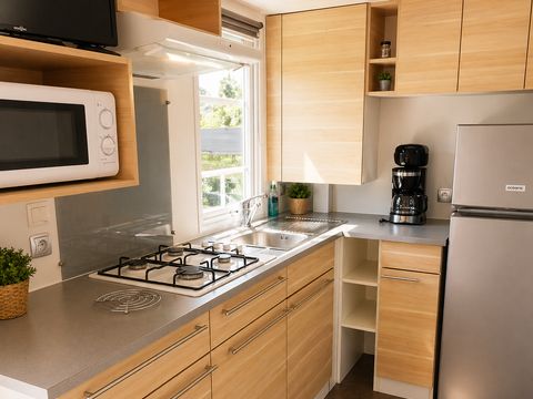 MOBILHOME 4 personnes - Premium 2 ch. - Terrasse couverte - 30 m2