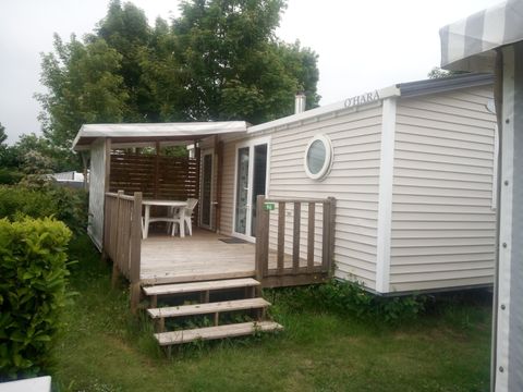 MOBILHOME 4 personnes - Privilège 2 ch. - Terrasse couverte - 30 m2