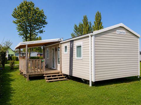 Mobilhome 6 personnes - Premium - 3 chambres - Terrasse couverte - 35 m²