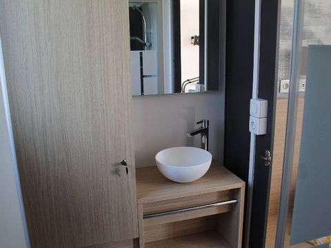 MOBILHOME 2 personnes - Mobil Home confort + 1 chambre 2 personnes, 16 m² (modèle 2020)					