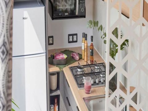 MOBILHOME 6 personnes - Premium 3 chambres 6 personnes, vue mer 34m² (modèle 2023), vue mer +CLIM