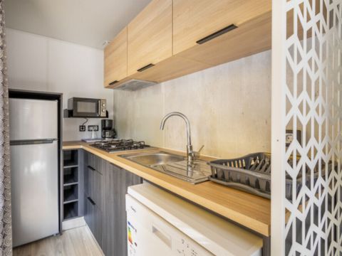 MOBILHOME 6 personnes - Premium 3 chambres 6 personnes, vue mer 34m² (modèle 2023), vue mer +CLIM