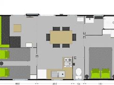 MOBILHOME 6 personnes - Modulo