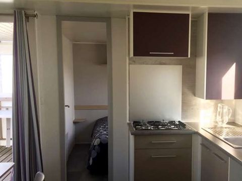 MOBILHOME 6 personnes - Mobil-home 3 chambres avec vue sur mer