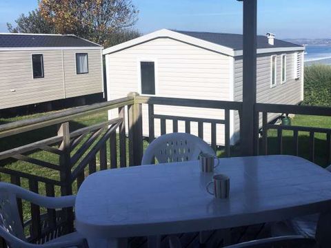 MOBILHOME 6 personnes - Mobil-home 3 chambres avec vue sur mer