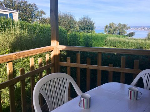 MOBILHOME 4 personnes - Mobil-home premium avec vue sur mer
