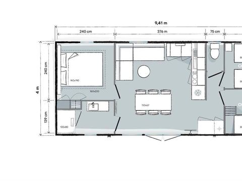 MOBILHOME 6 personnes - LODGE