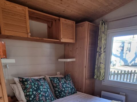 CHALET 5 personnes - 80 Chalet Champêtre 35m² + Grande Terrasse couverte +Télévision + Lave vaisselle 1/5 pers