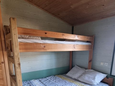 Chalet 1/5 personnes - 80 Champêtre - 35m² - Grande Terrasse couverte +Télévision - Lave vaisselle