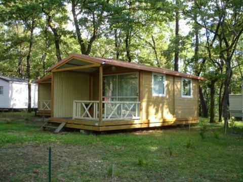 MOBILHOME 5 personnes - 08 Cottage Rêve 25m², Terrasse couverte, Télévision 1/5 pers