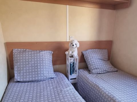 MOBILHOME 6 personnes - 20 Résidence La Futaie 32m2 Terrasse Couverte , 3 chambres, lave vaisselle + Télévision 1/6 pers