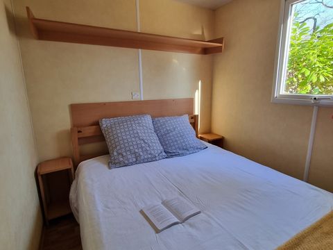 MOBILHOME 6 personnes - 20 Résidence La Futaie 32m2 Terrasse Couverte , 3 chambres, lave vaisselle + Télévision 1/6 pers