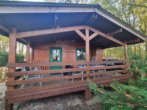 CHALET 4 personnes - 78 Chalet Les Coquelicots 30m² + Terrasse couverte +Télévision 1/4 pers