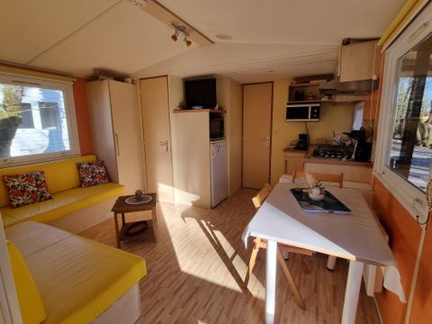 MOBILHOME 4 personnes - 23 Résidence les tilleuls 32 m2 Terrasse Couverte 1/4 pers