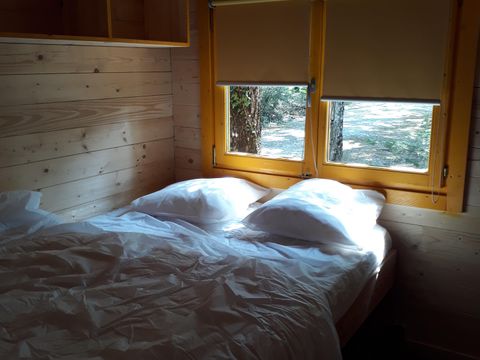 CHALET 5 personnes - CHALET 40m2 Pétales d'or TERRASSE COUVERTE + TELEVISON +LAVE VAISSELLE