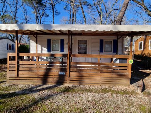 MOBILHOME 4 personnes - 21 Résidence La Capucine 29m2 terrasse couverte + lave vaisselle + Télévision 1/4 pers