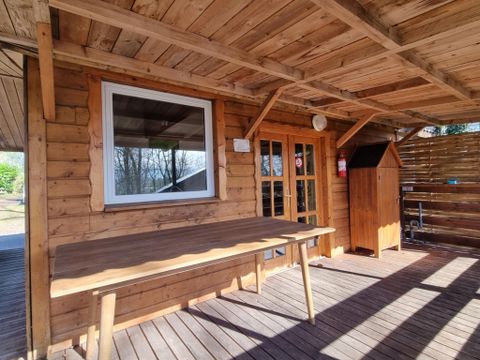 Chalet 1/5 personnes - 12 L'Amarylis - 35m² - Lave vaisselle +Terrasse - COUVERTE +Télévision